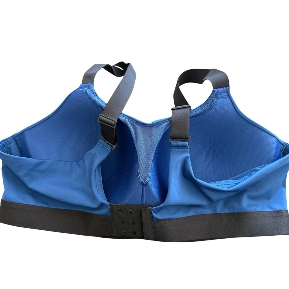 ThirdLove Kinetic Sports Bra 42C Blue NWT High Impact Wireless Plus Size X-Back - Picture 4 of 8